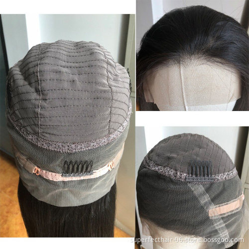 Ready To Ship Brazilian Body Wave 360 Lace Frontal Wig Pre Plucked With Baby Hair